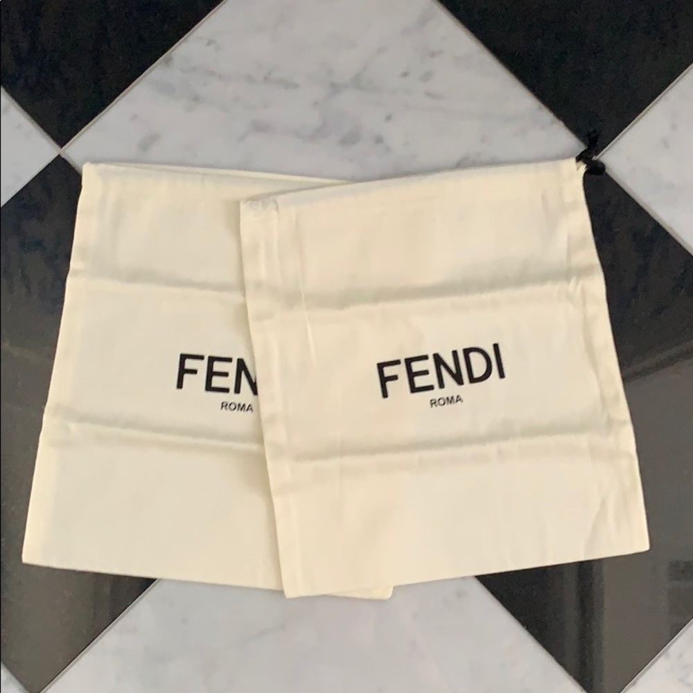 Fendi duster bags, pair